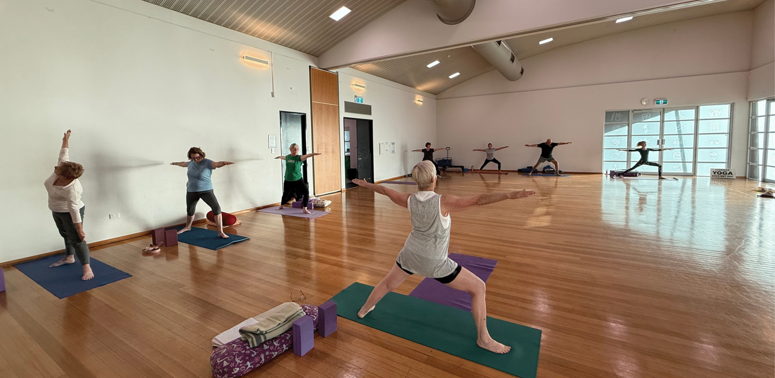 Intermediate Iyengar Yoga with Kathy Elwell